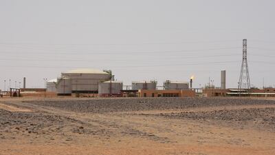 A view shows El Feel oil field near Murzuq, Libya. Protests have disrupted production at the site. Aidan Lewis / Reuters
