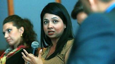 Many social enterprises are not financially viable, says Sabrin Rahman, the manager of corporate sustainability at HSBC in Dubai. Satish Kumar / The National