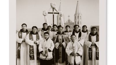 Interior selection from The Chinese by Liu Zheng (Beijing: Dragon Work Chinese Photo, 2000), from The Chinese Photobook (Aperture, 2015). Courtesy The Photographers’ Gallery