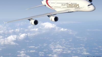 Emirates is relaunching its A380 superjumbo service to Frankfurt. The airline will operate the world's largest passenger jet to the German city in May. Courtesy Emirates