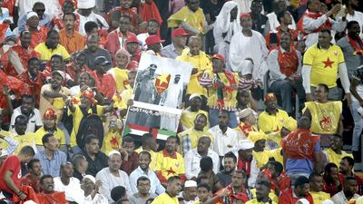 Sudanese Super Cup match between Al Hilal and Al Merrikh at Al Jazira's Mohammed bin Zayed stadium on November 2.