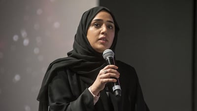 Dr Sara Al Maeeni wants girls to consider careers in the space industry. Antonie Robertson / The National