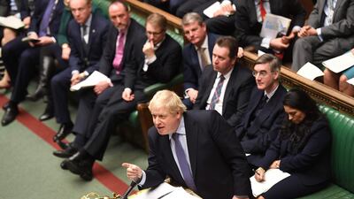 The government of UK Prime Minister Boris Johnson has laid out its plans for trade talks with the EU. AFP/UK Parliament