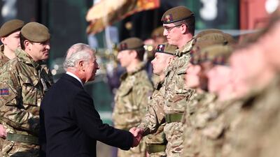 Prince Charles paid tribute to members of the British Armed Forces after their deployment to Iraq. Getty Images