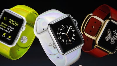 Meta, owner of WhatsApp, says that its new Apple Watch version of the messaging app will allow users to 'stay on top of chats without pulling out your iPhone'. EPA