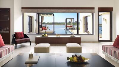 Inside the villa. Courtesy Anantara