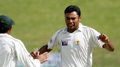 Danish Kaneria in action for Pakistan against Sri Lanka in a 2009 Test match. Reuters