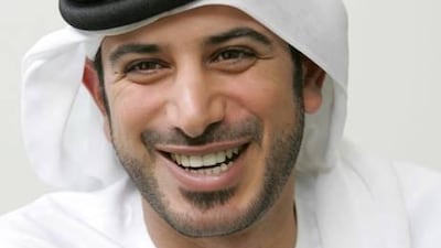 Mohammed Sultan al Habtoor is known for his T-shirts, or 'situational art'.