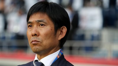 Japan manager Hajime Moriyasu says his side will not change their style of place for their Asian Cup semi-final against Vietnam. Chris Whiteoak/The National