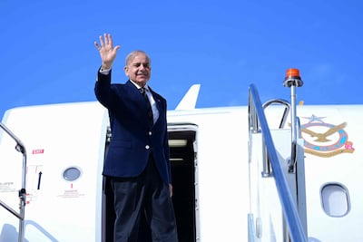 Pakistan's Prime Minister Shehbaz Sharif leaves Turkey after after attending the Antalya Diplomacy Forum. AFP