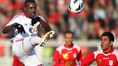 Ibrahim Diaky, left, and his Al jazira teammates have not had much time to prepare for Pro League leaders Al Ain due to Asian Champions League duties. But the title holders also had that problem.