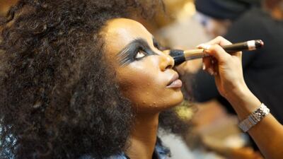 Jean Louis Sebaji at Fashion Forward 2014. Photo: Maria Scard