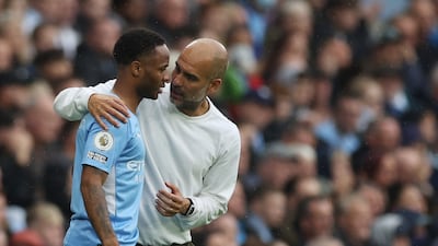 Raheem Sterling has become a 30-goals-a-season striker under Pep Guardiola at Manchester City. Reuters