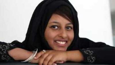 Huda Abbas is an aspiring writer. "I like to approach people and hear stories about them," she says.