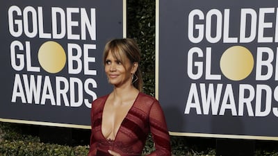 Halle Berry, in Zuhair Murad, arrives for the 76th annual Golden Globe Awards at the Beverly Hilton Hotel in Los Angeles, California, on January 6, 2019. EPA