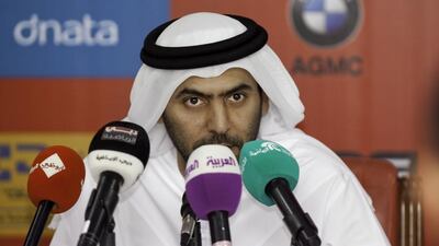 Al Ahli team chairman Abdullah Al Naboodah says coach Cosmin Olaroiu was the ingredient the team was previously missing. Jaime Puebla / The National