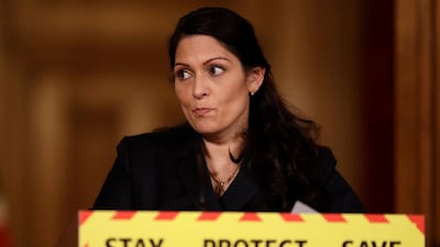 Britain's Home Secretary Priti Patel has criticised the role of influencers. Getty Images