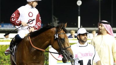Lost In The Moment, here with Mickael Barzalona aboard, will contend for the Melbourne Cup along with stablemate Modun.