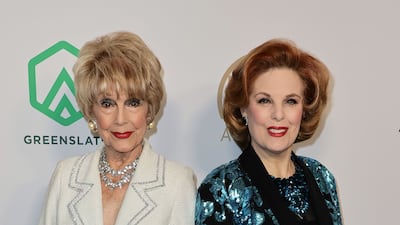 Karen Sharpe, left, and Kat Kramer. Getty Images / AFP