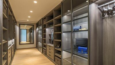 A very large bag collection can be accomodated. Courtesy LuxuryProperty.com