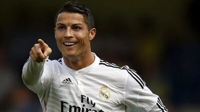 Cristiano Ronaldo has 10 goals in five La Liga games for Real Madrid to begin the 2014/15 season. Kai Forsterling / EPA