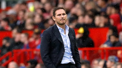 It was a tough first day at the office for Lampard. PA Photo