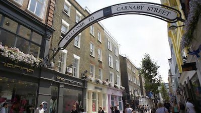 London, England, UK --- Carnaby Street --- Image by © Tony Latham/LOOP IMAGES/Loop Images/Corbis *** Local Caption *** WK23AU-TR-MKOP-SOHO.jpg