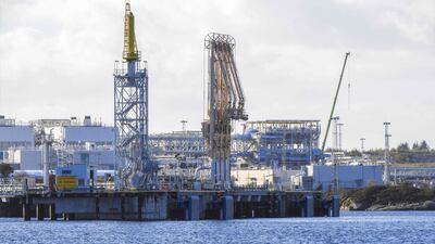 A natural gas processing plant in Norway. The country has emerged as the EU's single-biggest gas supplier. Photo: NTB