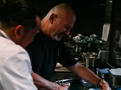 Chef Glen Ballis is Australian with Greek ancestry and has worked in Moscow. Photo: INA