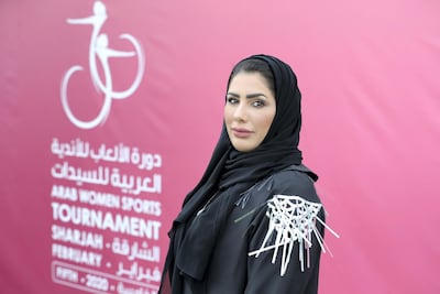 Nada Askar Al Naqbi, deputy head of the Supreme Organising Committee of AWST. Chris Whiteoak / The National