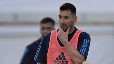 Argentina forward Lionel Messi. AFP