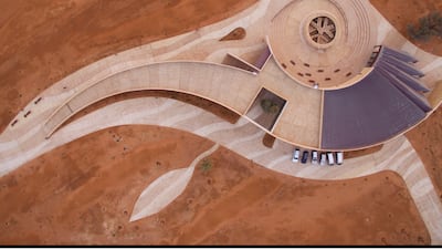 Mleiha archaeological visitor centre in Sharjah. Photo: Dabbagh Architects
