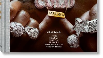 The cover of Ice Cold: A Hip-Hop Jewelry History. Photo: Mike Miller