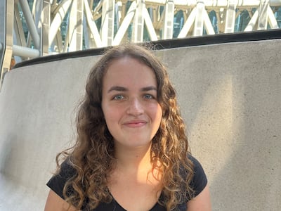 Ombeline Redon has high hopes in changing people's way of living as feels her generation is highly motivated to make a difference. Rana Afifi / The National