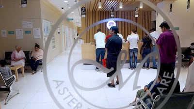 Aster DM’s blood sugar and pressure monitoring programme costs Dh999 a year. The company expects to enrol 2,000 patients in the first six months. Satish Kumar / The National