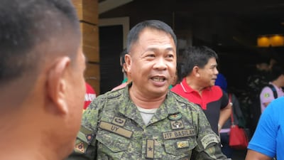 Maj Gen Juvymax Uy of Joint Task Force Basilan said Salahuddin Hassan and his wife were killed in a 30-minute gun battle before dawn. Alamy