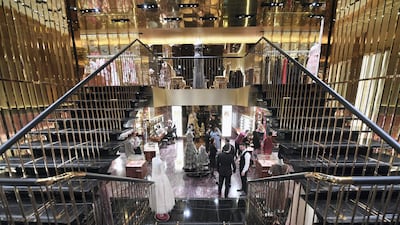 The new store sits across two levels