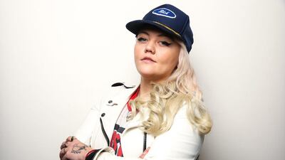 Elle King ’s Ex’s and Oh’s reached No. 1 in both Billboard’s Hot Rock and Alternative Songs charts. Rich Fury / AP Photo