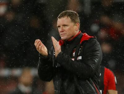 Bournemouth manager Eddie Howe. Peter Nicholls / Reuters