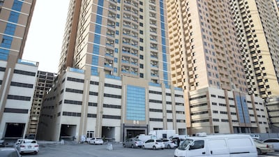 Tenants at Paradise Lake Towers have endured a series of power cuts this month, while many have had no internet connection for years. Antonie Robertson/The National