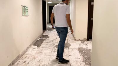 Vasileios Stavrakas, who has lived in the building since 2019, says he will contest the eviction.