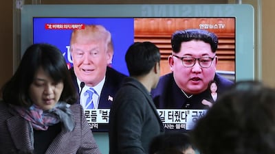 North Korea's government has communicated with the United States to say that leader Kim is ready to discuss his nuclear weapons program with Trump. AP Photo/Ahn Young-joon