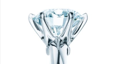 The Tiffany setting was introduced by the company's founder in 1886. Courtesy Tiffany & Co