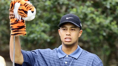 Tiger Woods during the third round. AFP