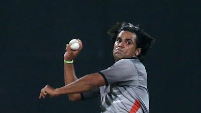Kamran Shahzad is a powerful fast bowler with a slingy action who earns regular praise from someone who knows a thing or two about pace bowling – the UAE coach Aaqib Javed. The former Pakistan Test seamer said he believes Kamran is the fastest bowler from outside the Test nations. Pawan Singh / The National