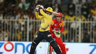 Tamim Iqbal scored his third fifty in five matches in the PSL. Pawan Singh / The National