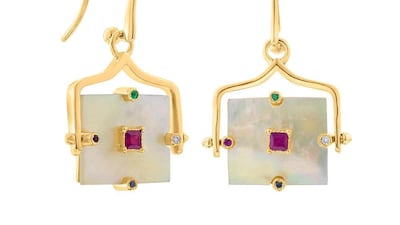Arabesque UAE earrings, Dh7,250, MKS Jewellery at Ounass