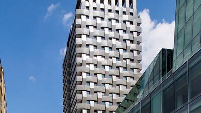 British Land, a FTSE 100 property company has launched the Triton Building Penthouses; a lateral apartment and two triplex penthouses atop its 25-floor Triton Building in Regent's Place, NW1. Photo courtesy British Land.