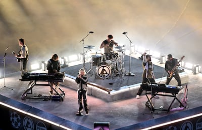 Linkin Park returns to Abu Dhabi with a revitalised line-up a year after drawing 100,000 in Saudi Arabia. Getty Images