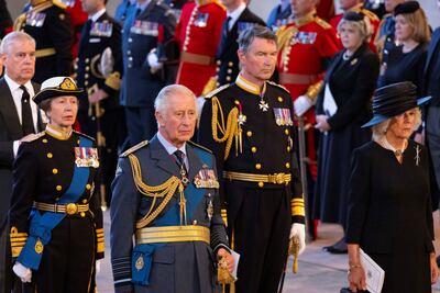 Britain's King Charles leads members of the royal family in mourning the loss of Queen Elizabeth II. Reuters